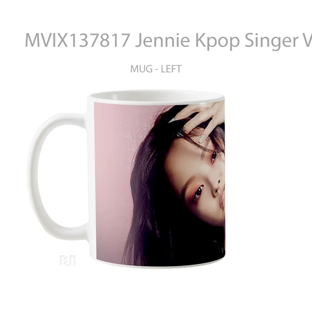 Mug Jennie Kpop Singer V2 Gelas Keramik Unik - All-side / Desain