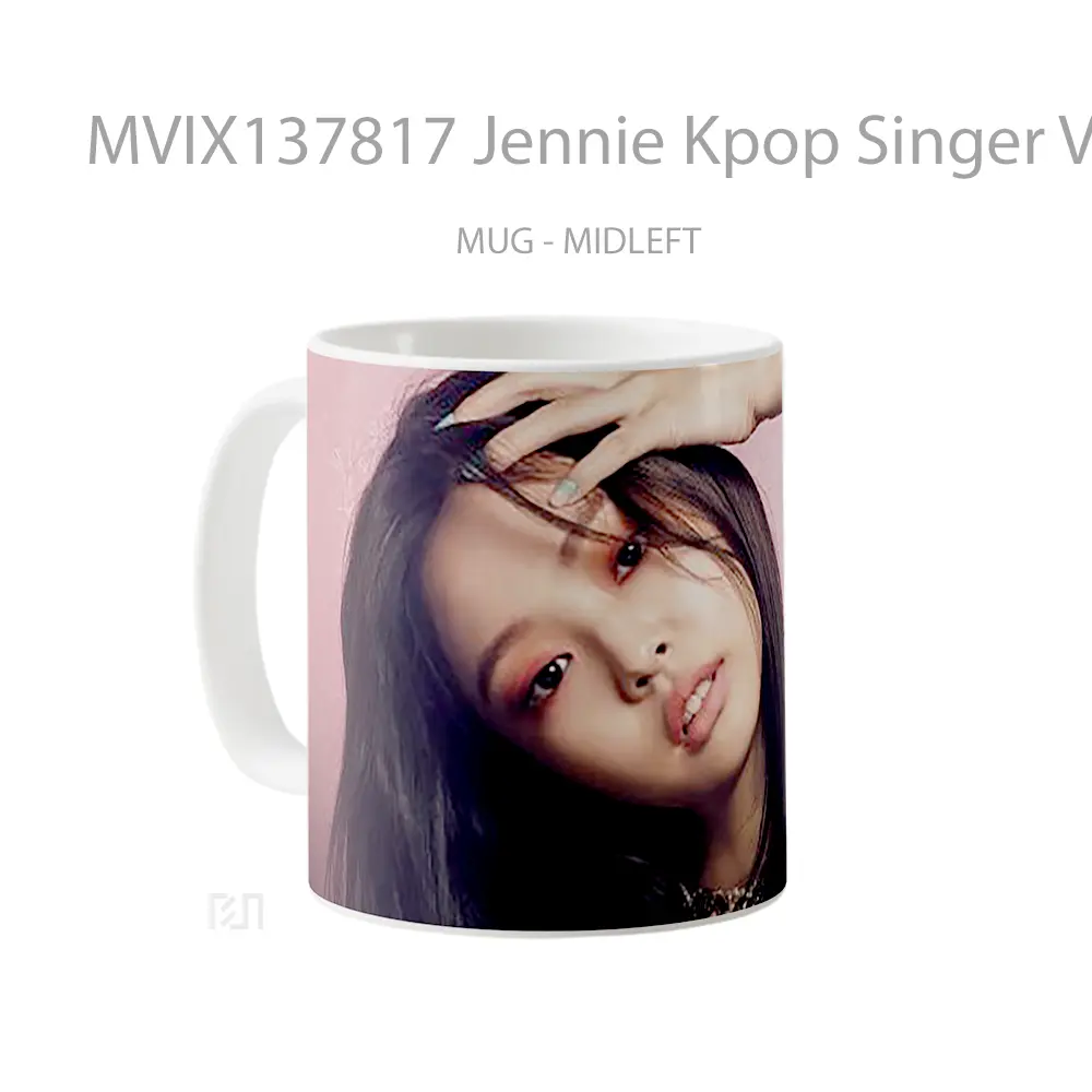 Mug Jennie Kpop Singer V2 Gelas Keramik Unik - All-side / Desain