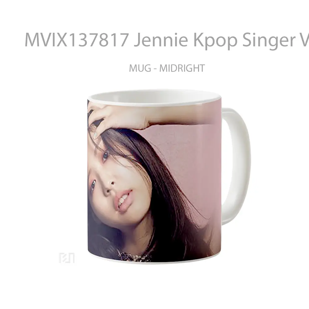 Mug Jennie Kpop Singer V2 Gelas Keramik Unik - All-side / Desain