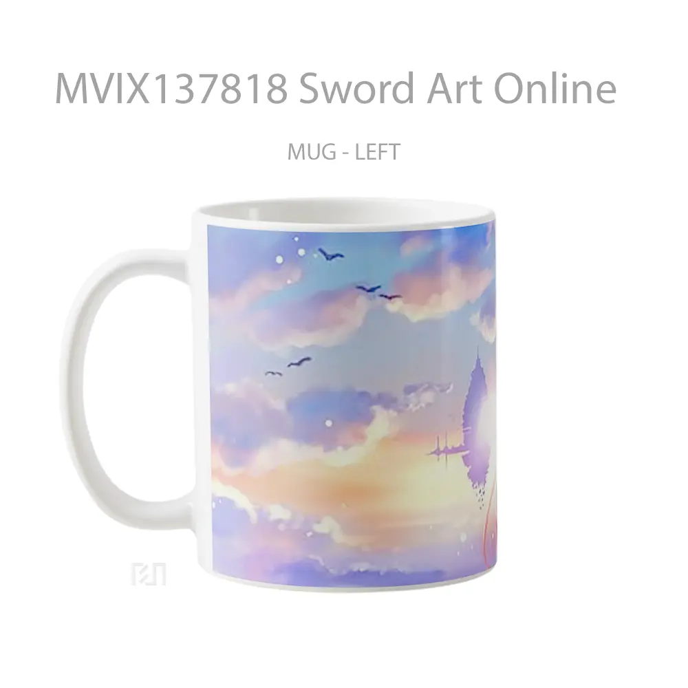 Mug Sword Art Online Cangkir Anime - All-side / Desain