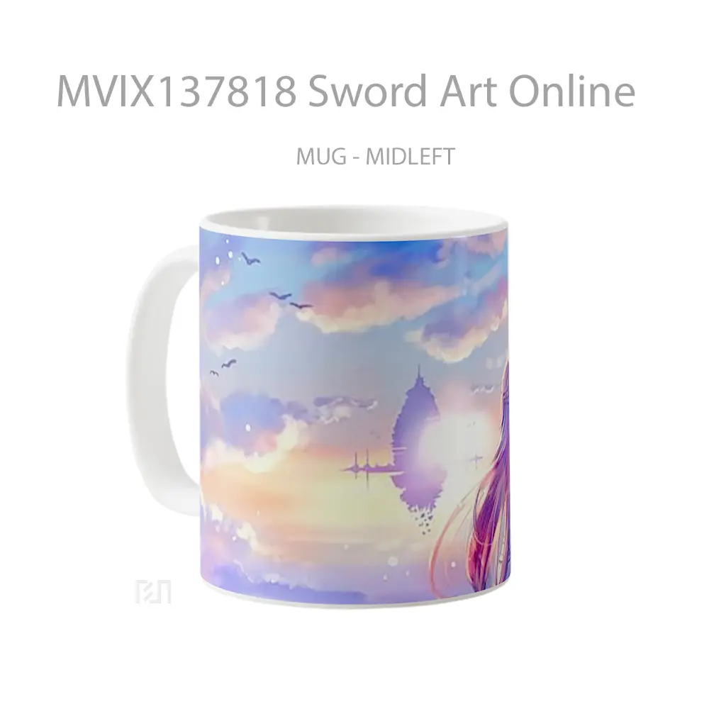 Mug Sword Art Online Cangkir Anime - All-side / Desain