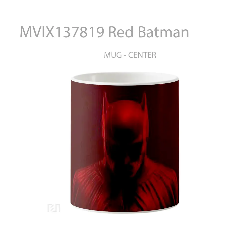 Mug Red Batman Gelas Superhero