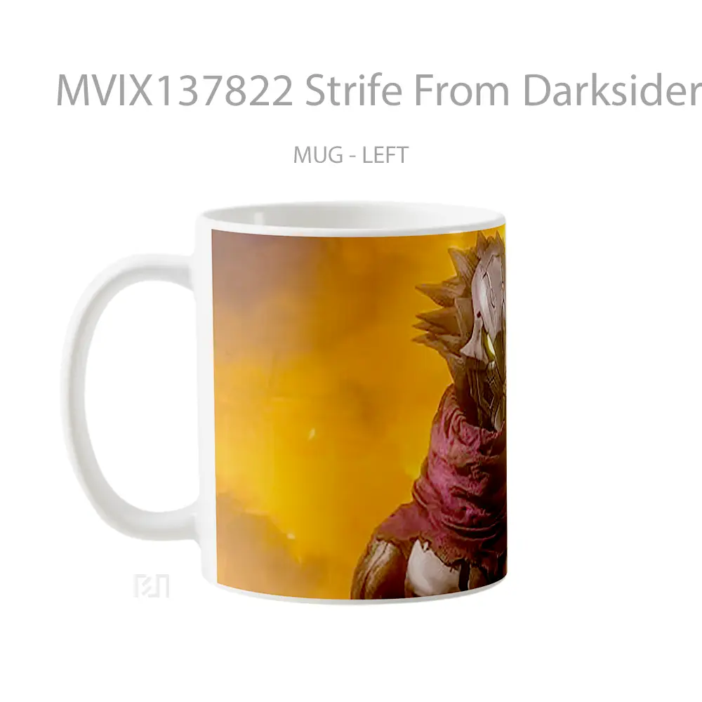 Mug Strife From Darksiders Genesis Gelas Keramik Unik - All-side / Desain