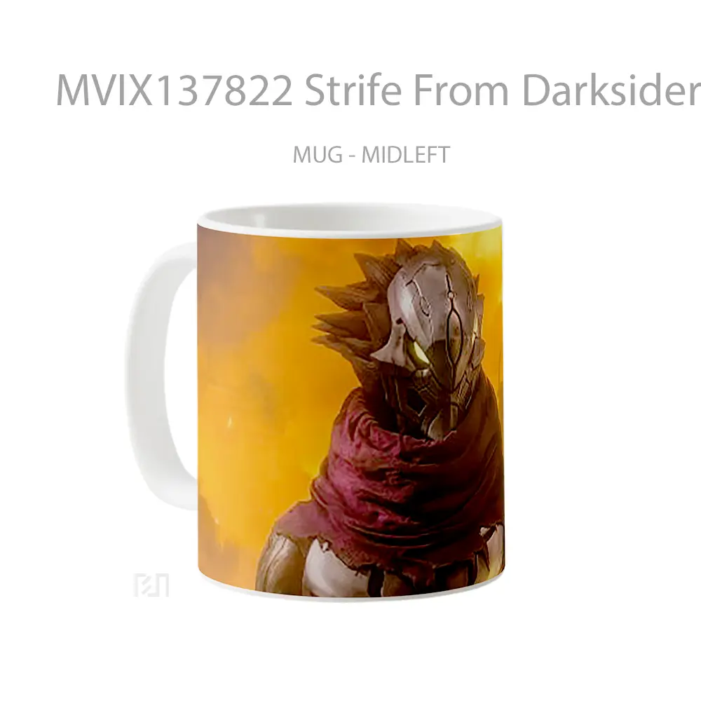 Mug Strife From Darksiders Genesis Gelas Keramik Unik - All-side / Desain