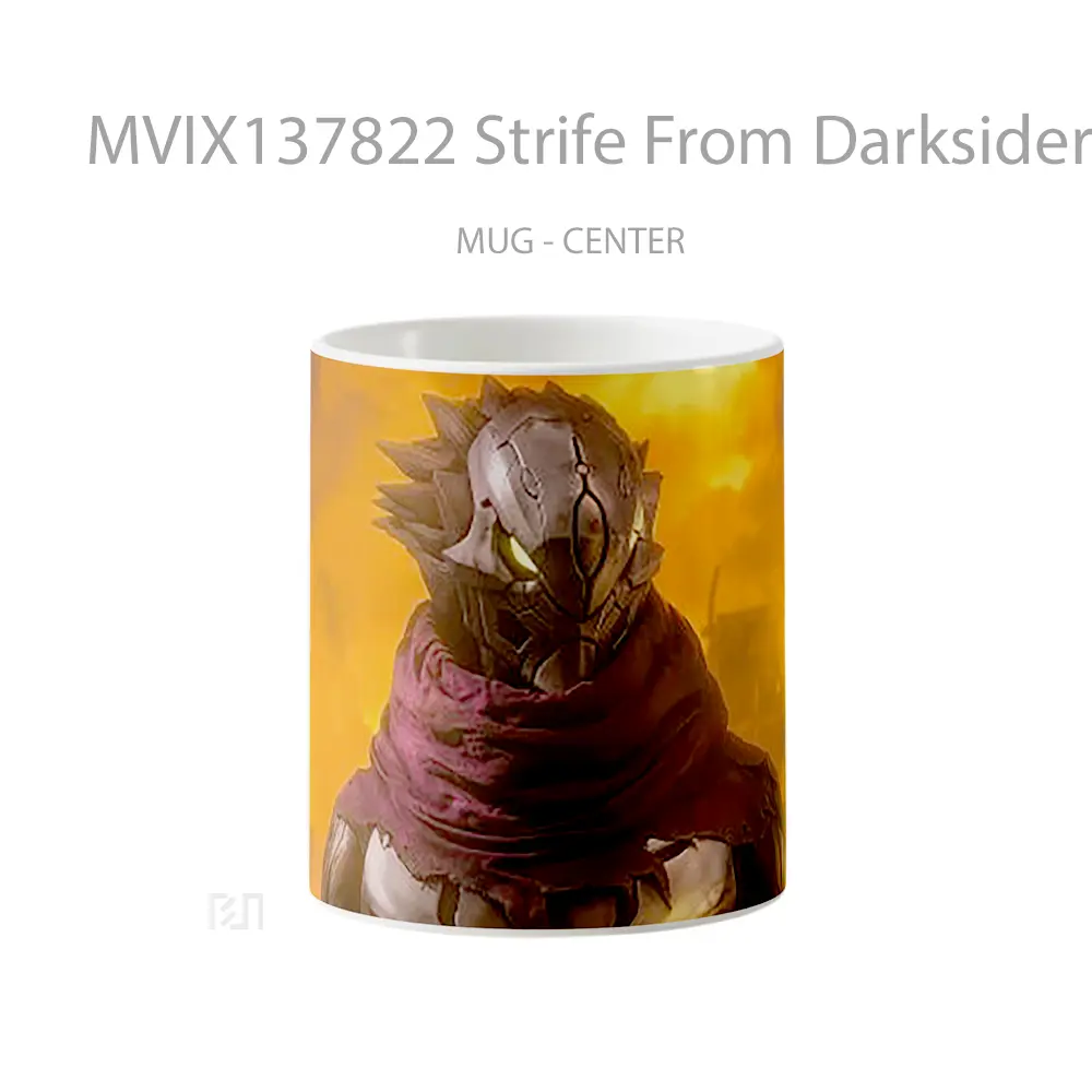 Mug Strife From Darksiders Genesis Gelas Keramik Unik