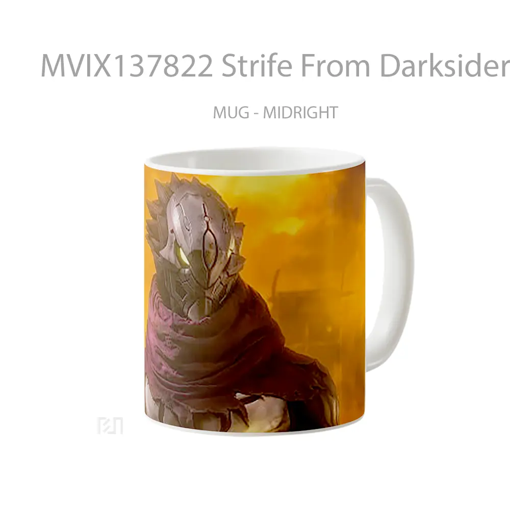 Mug Strife From Darksiders Genesis Gelas Keramik Unik - All-side / Desain