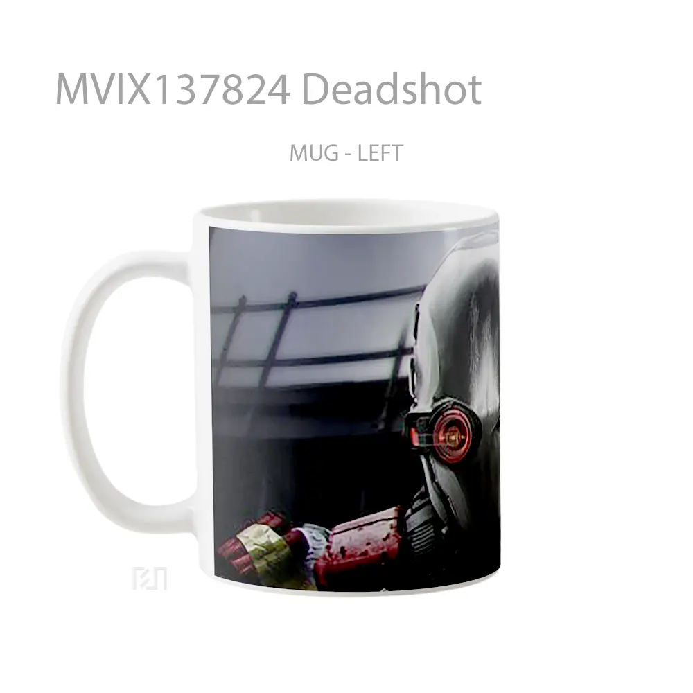 Mug Deadshot Gelas Keramik Unik - All-side / Desain