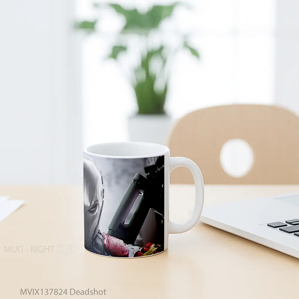 Mug Deadshot Gelas Keramik Unik - All-side / Desain