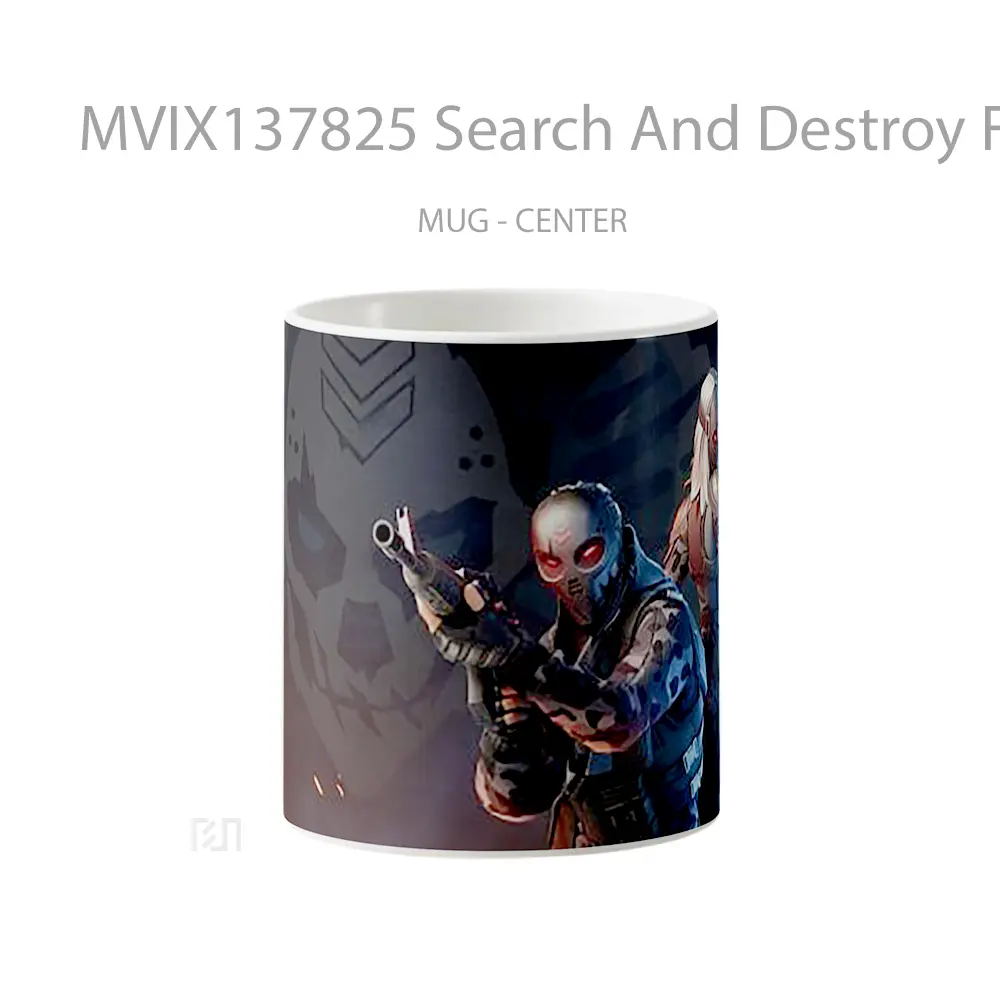 Mug Search And Destroy Fortnite Cangkir Gamer