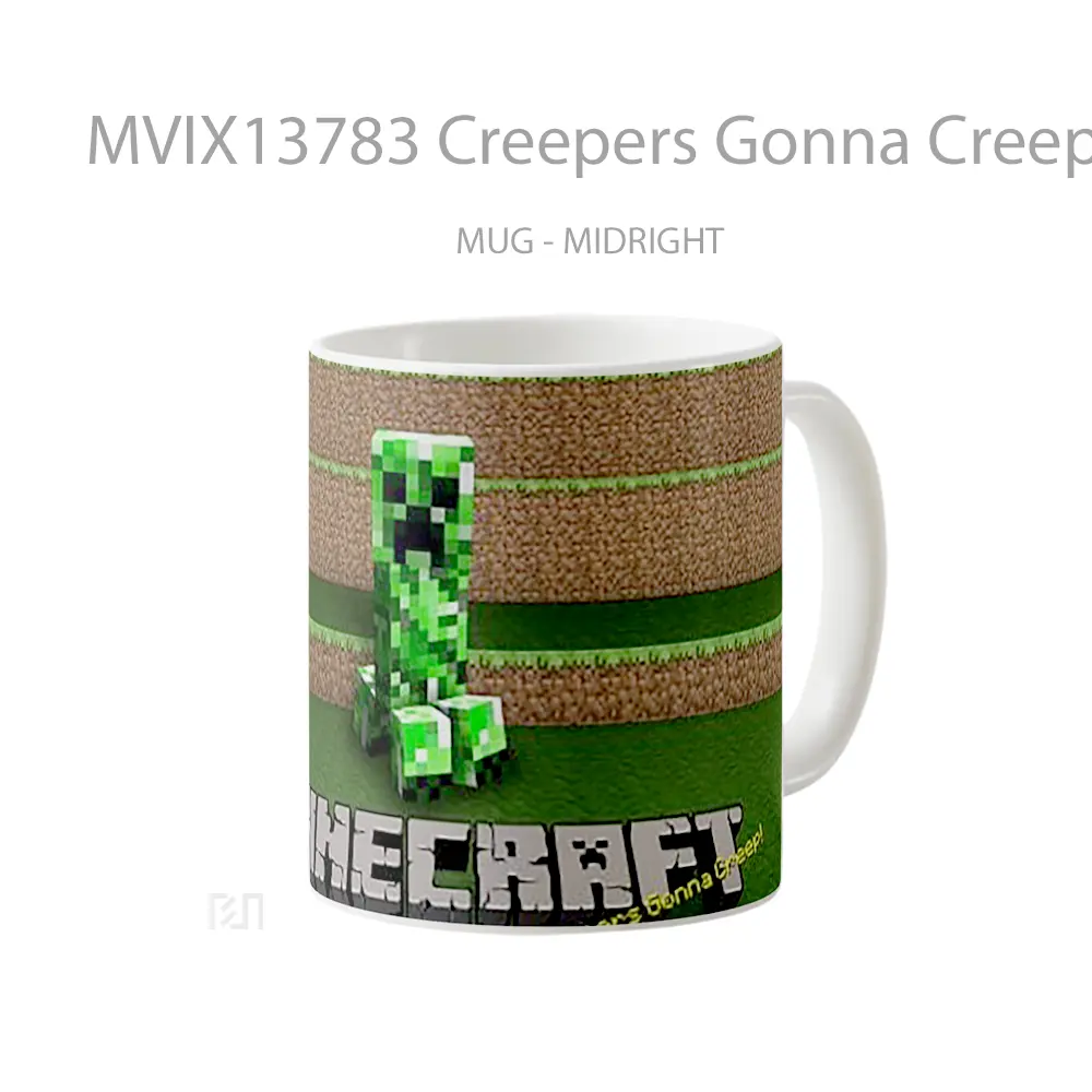 Mug Creepers Gonna Creep Gelas Keramik Unik - All-side / Desain