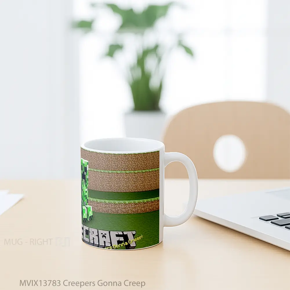 Mug Creepers Gonna Creep Gelas Keramik Unik - All-side / Desain