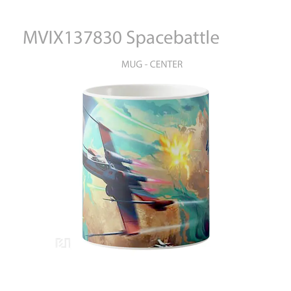 Mug Spacebattle Gelas Keramik Unik