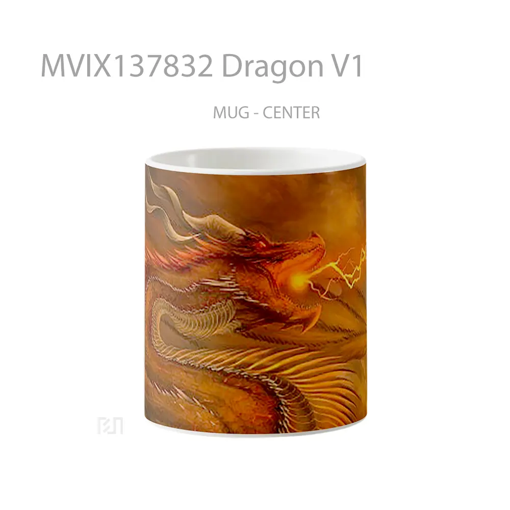 Mug Dragon V1 Gelas Fantasi