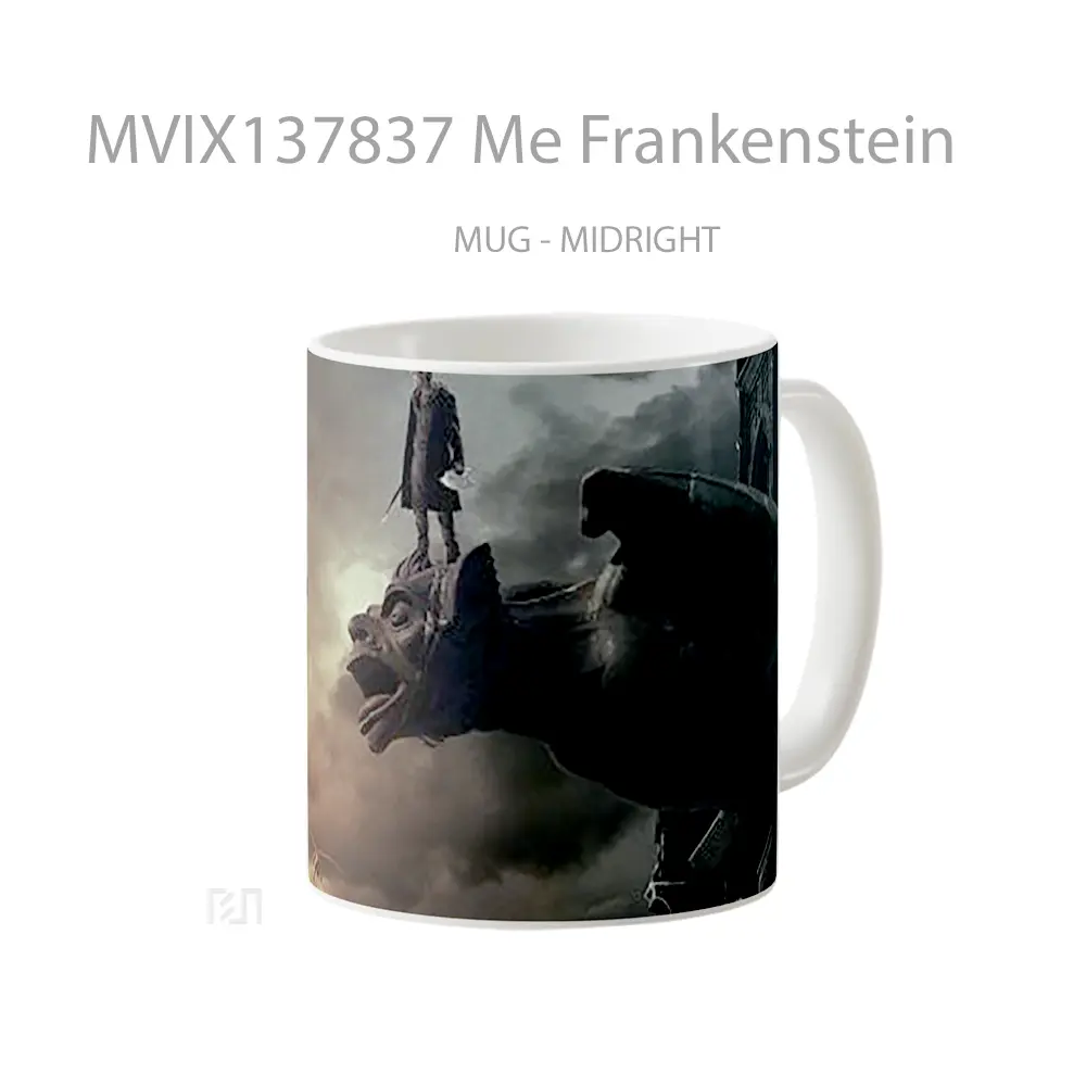 Mug Me Frankenstein Gelas Keramik Unik - All-side / Desain