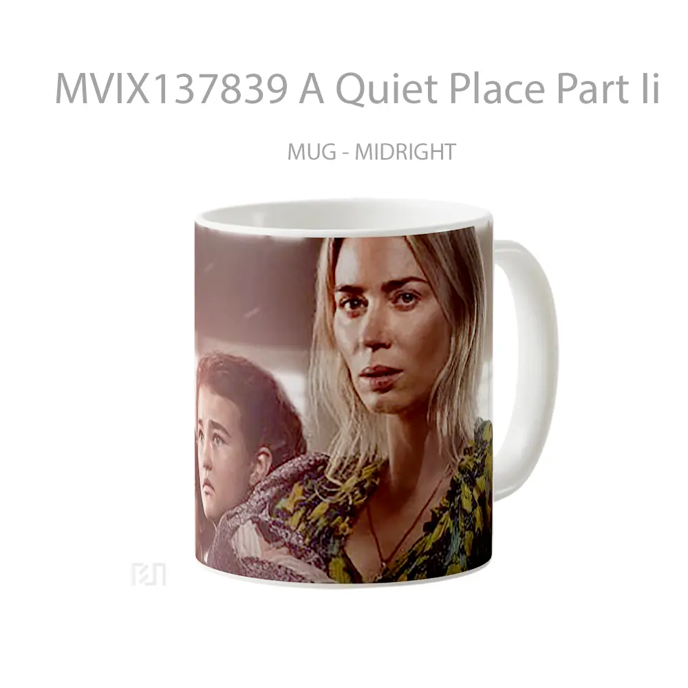 Mug A Quiet Place Part Ii Gelas Keramik Unik - All-side / Desain