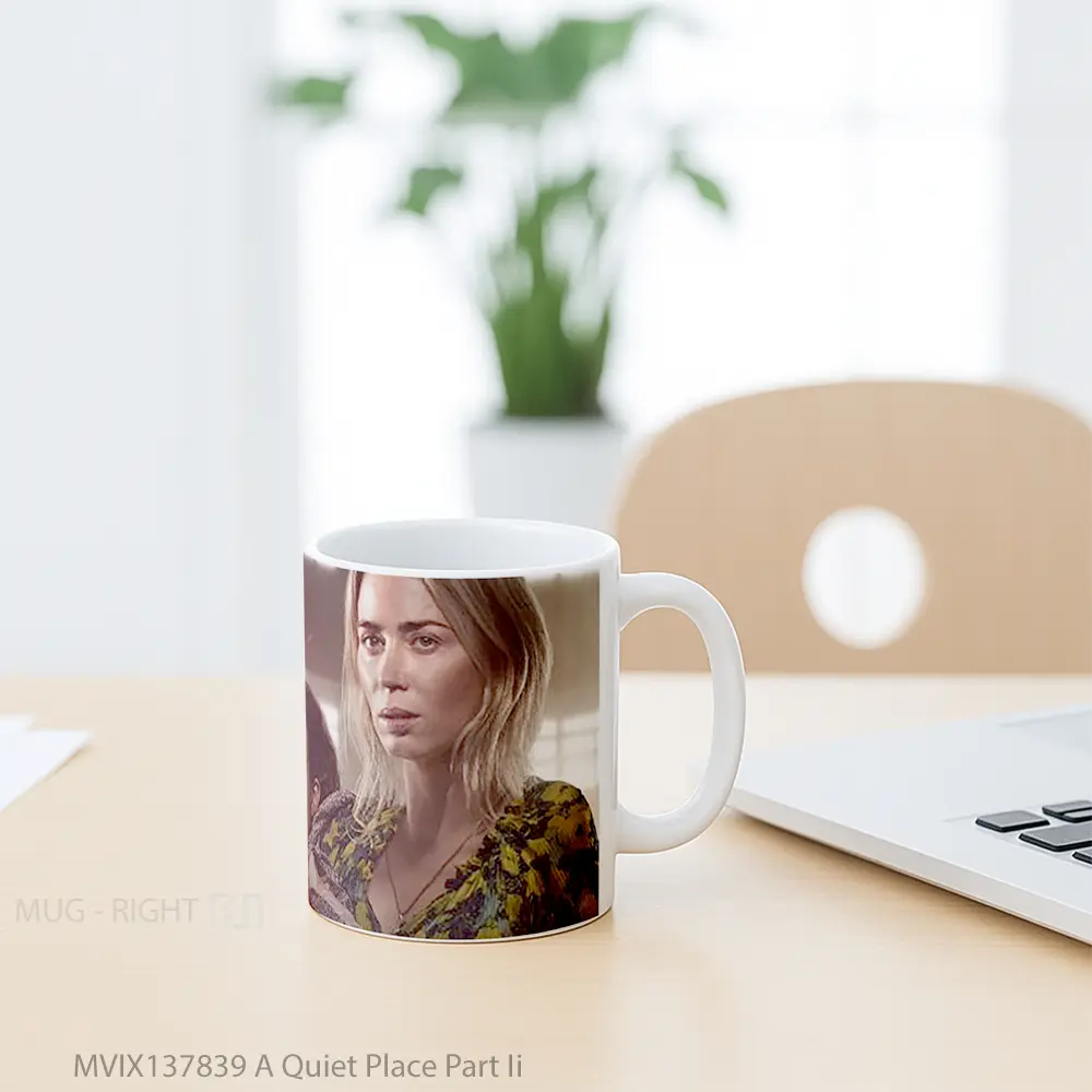 Mug A Quiet Place Part Ii Gelas Keramik Unik - All-side / Desain
