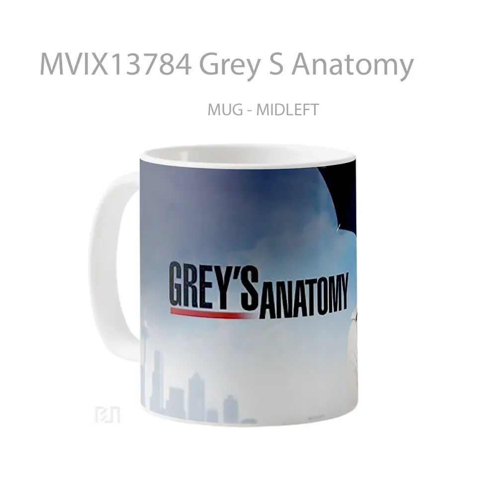 Mug Grey S Anatomy Gelas Keramik Unik - All-side / Desain