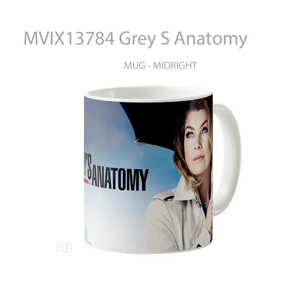 Mug Grey S Anatomy Gelas Keramik Unik - All-side / Desain