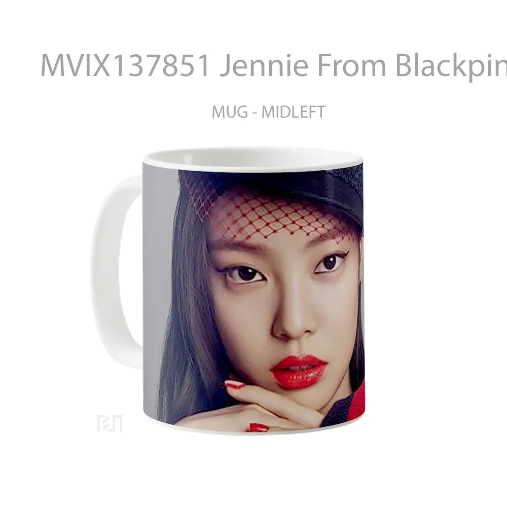 Mug Jennie From Blackpink Gelas Keramik Unik - All-side / Desain
