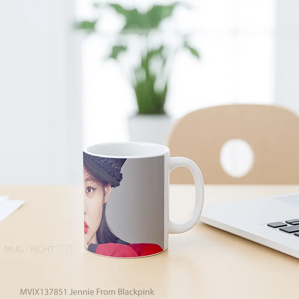 Mug Jennie From Blackpink Gelas Keramik Unik - All-side / Desain