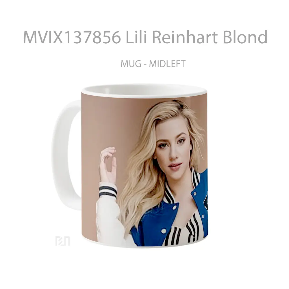 Mug Lili Reinhart Blond Gelas Keramik Unik - All-side / Desain