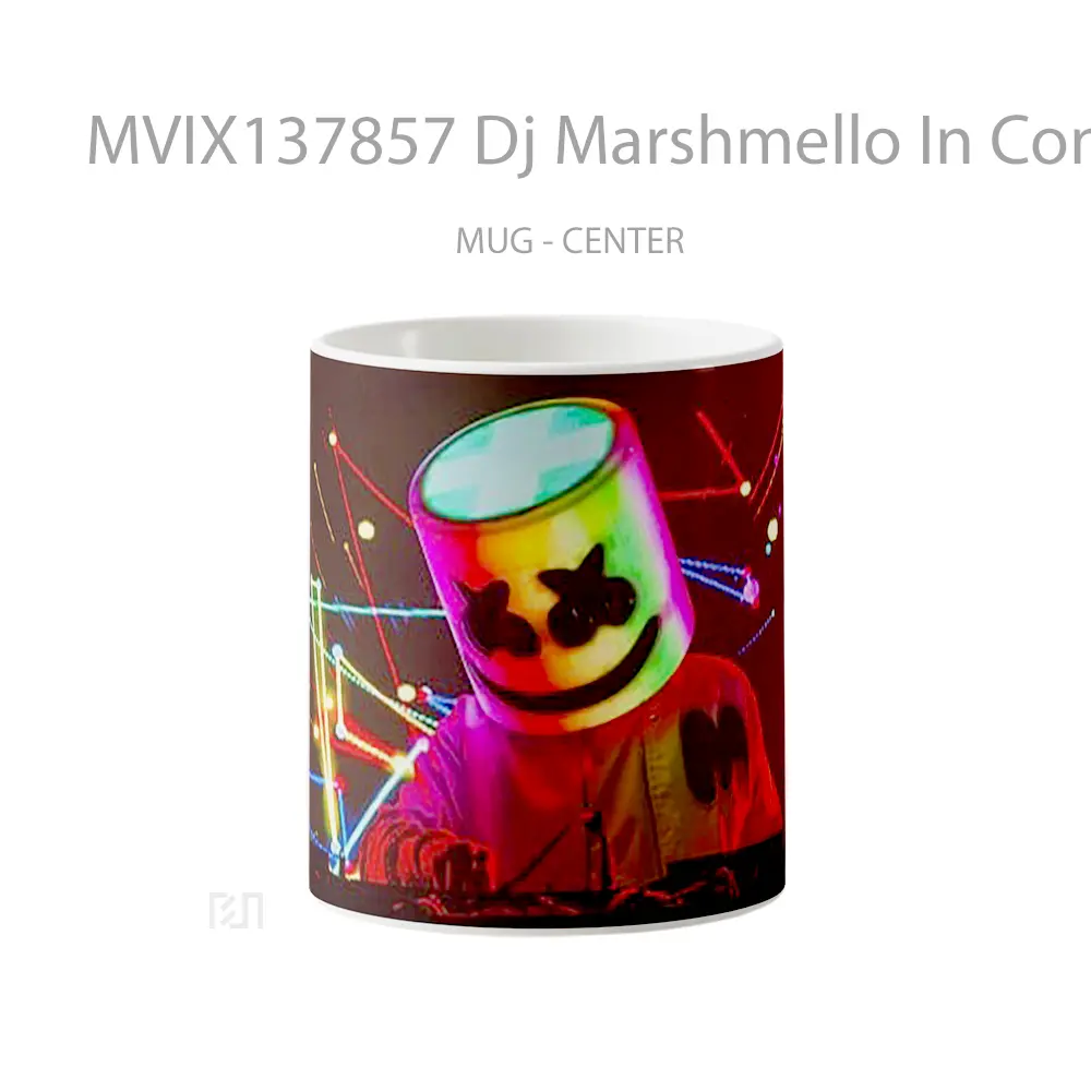 Mug Dj Marshmello In Concert Gelas Keramik Unik