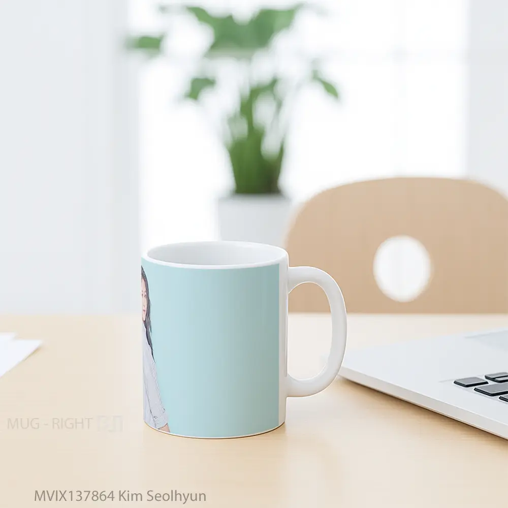 Mug Kim Seolhyun Gelas Keramik Unik - All-side / Desain