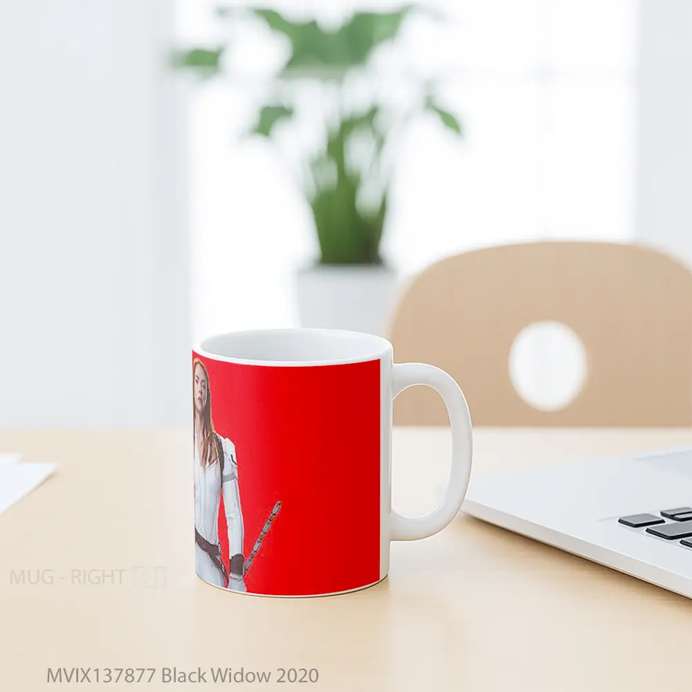Mug Black Widow 2020 Gelas Superhero - All-side / Desain