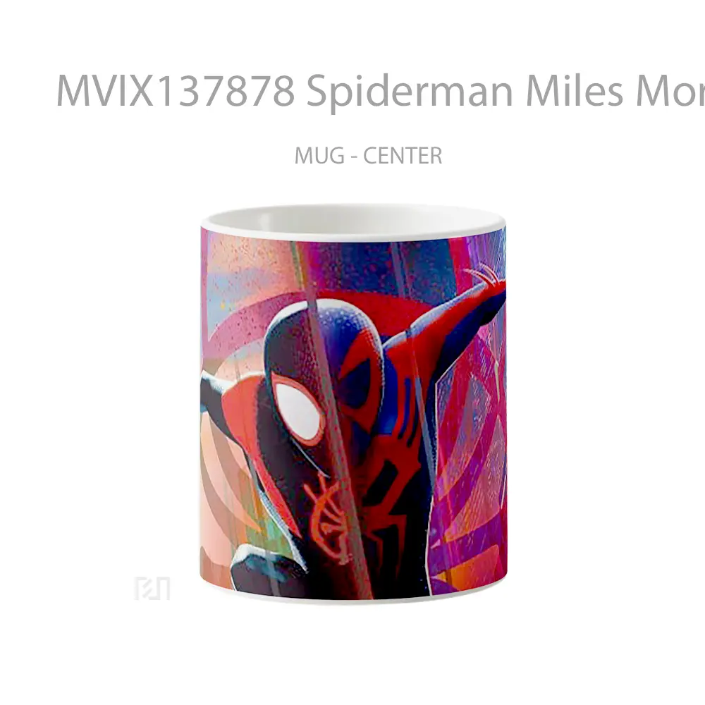 Mug Spiderman Miles Morales V1 Gelas Superhero