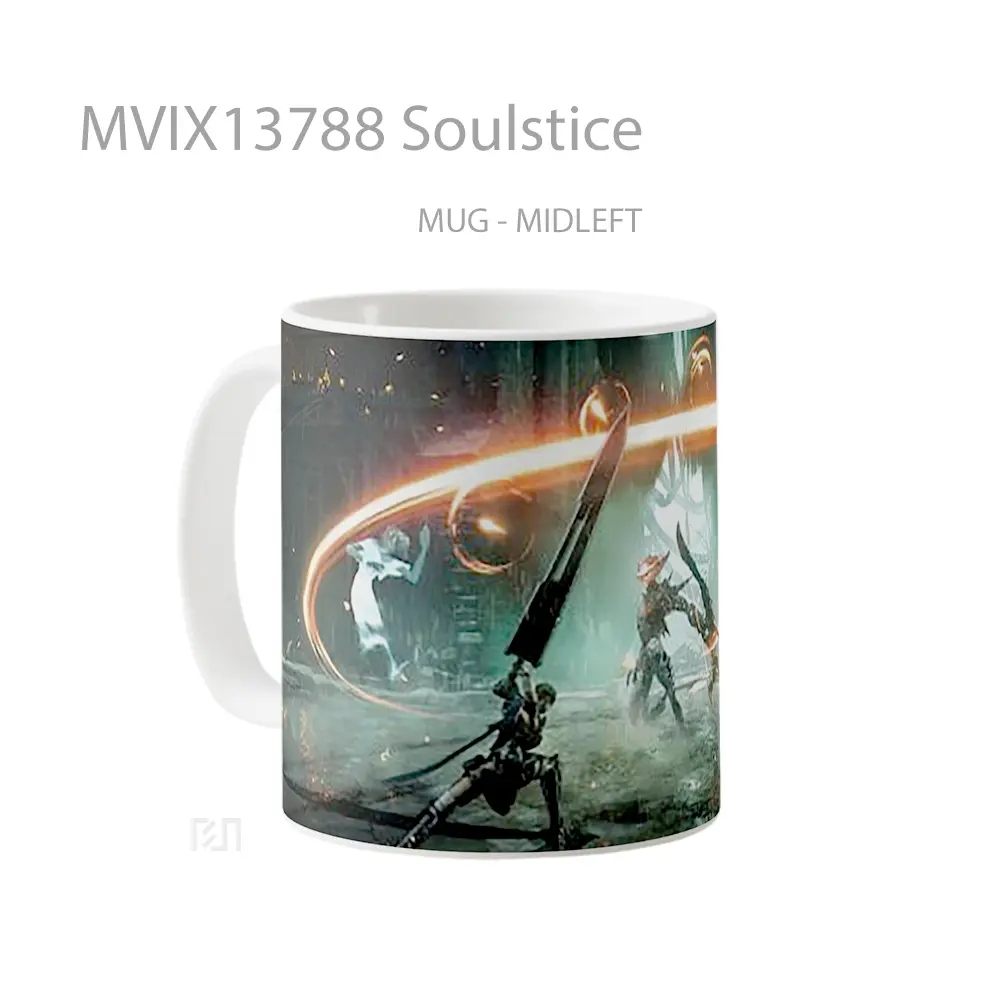 Mug Soulstice Gelas Keramik Unik - All-side / Desain