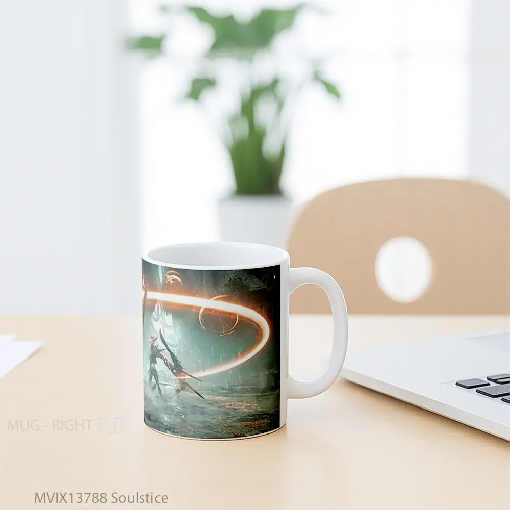Mug Soulstice Gelas Keramik Unik - All-side / Desain