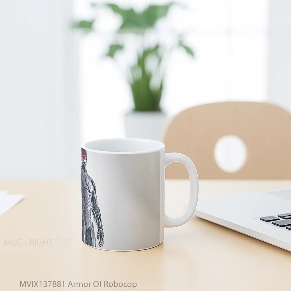 Mug Armor Of Robocop Gelas Keramik Unik - All-side / Desain