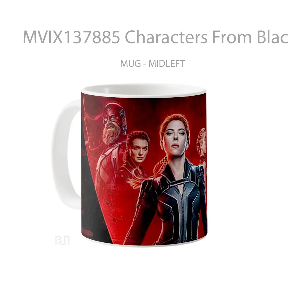 Mug Characters From Black Window 2020 Gelas Keramik Unik - All-side / Desain