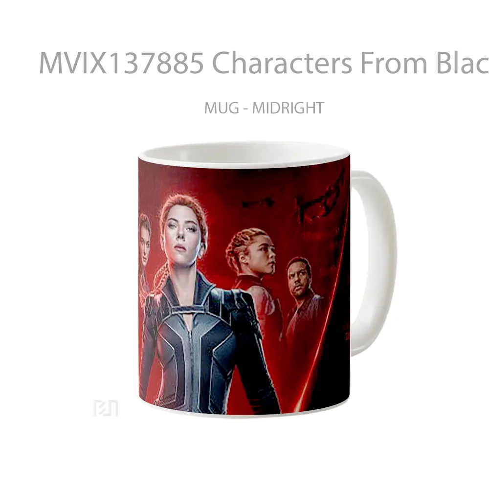 Mug Characters From Black Window 2020 Gelas Keramik Unik - All-side / Desain