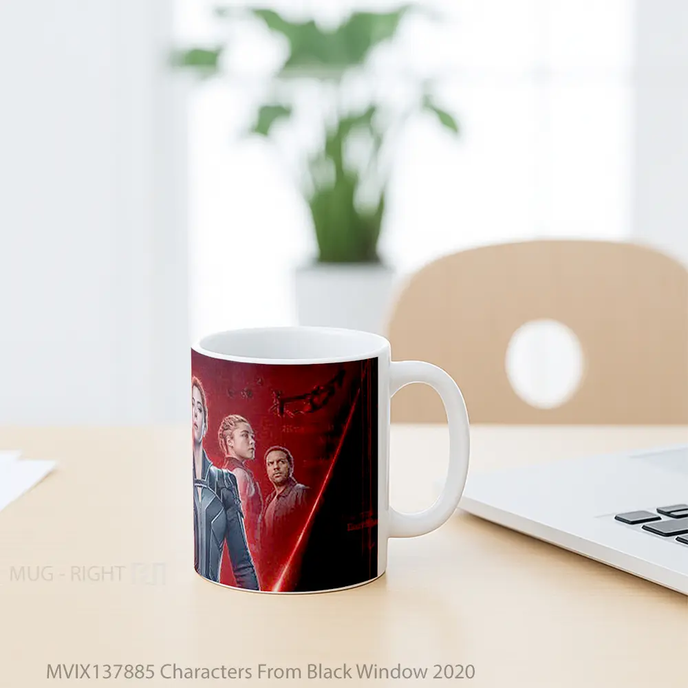 Mug Characters From Black Window 2020 Gelas Keramik Unik - All-side / Desain