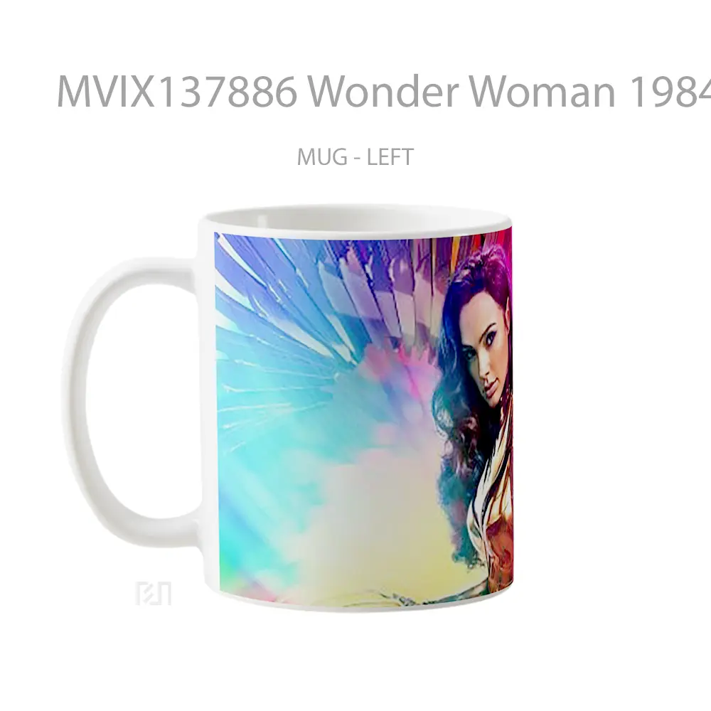 Mug Wonder Woman 1984 V1 Gelas Superhero - All-side / Desain