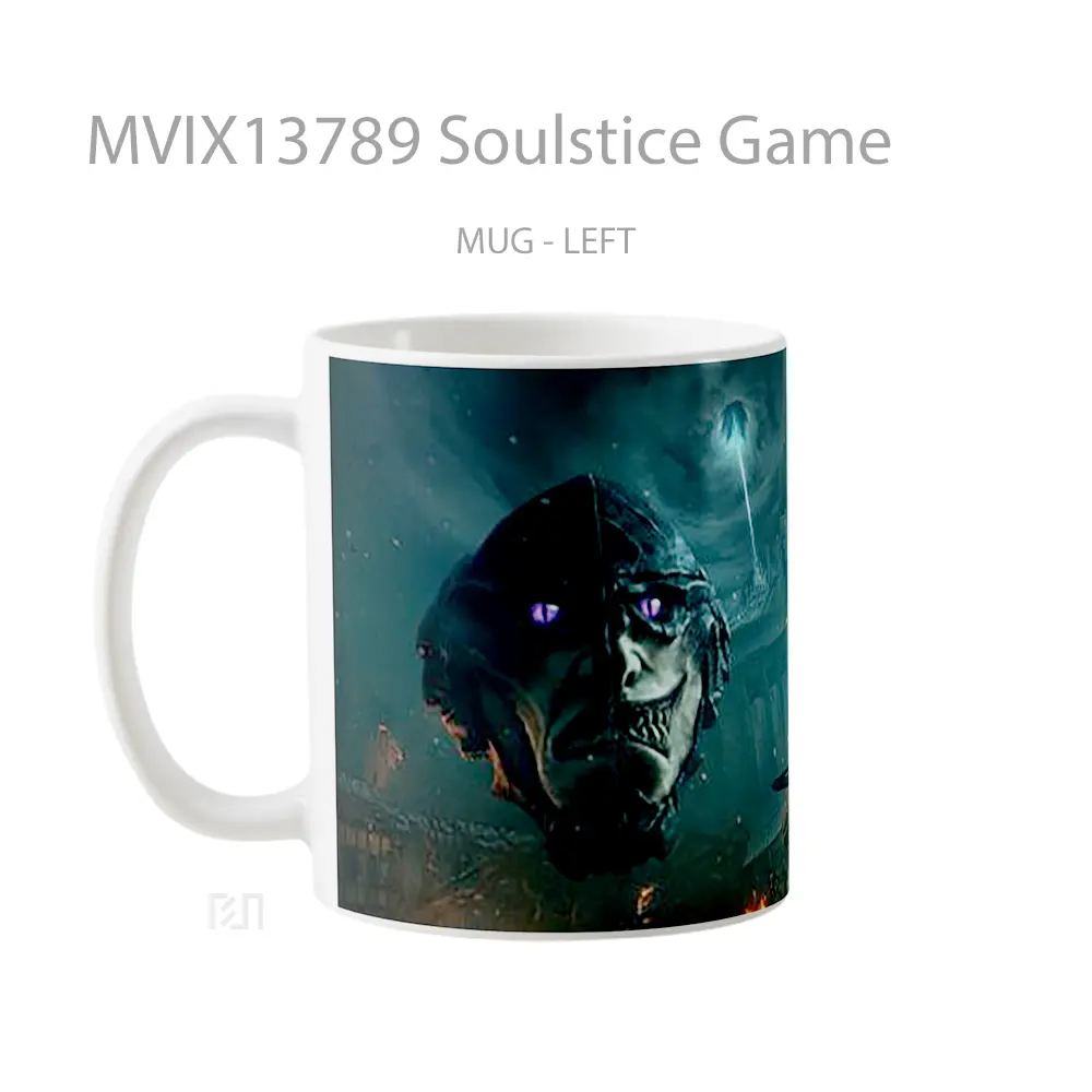 Mug Soulstice Game Cangkir Gamer - All-side / Desain