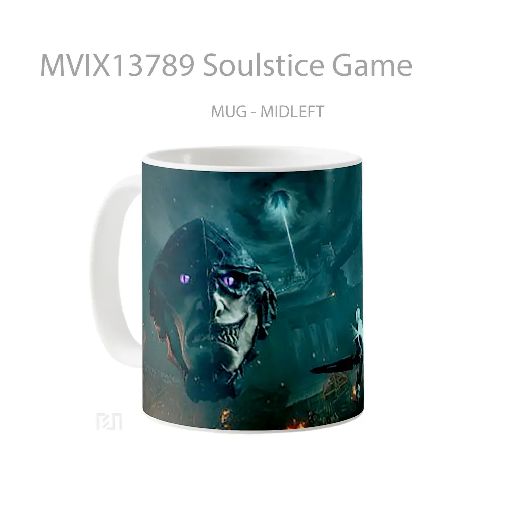 Mug Soulstice Game Cangkir Gamer - All-side / Desain