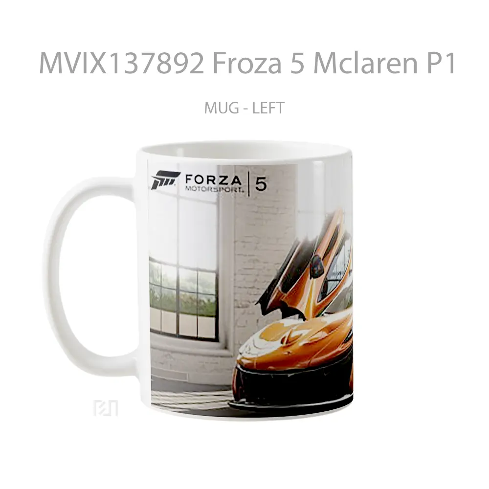 Mug Froza 5 Mclaren P1 Gelas Keramik Unik - All-side / Desain