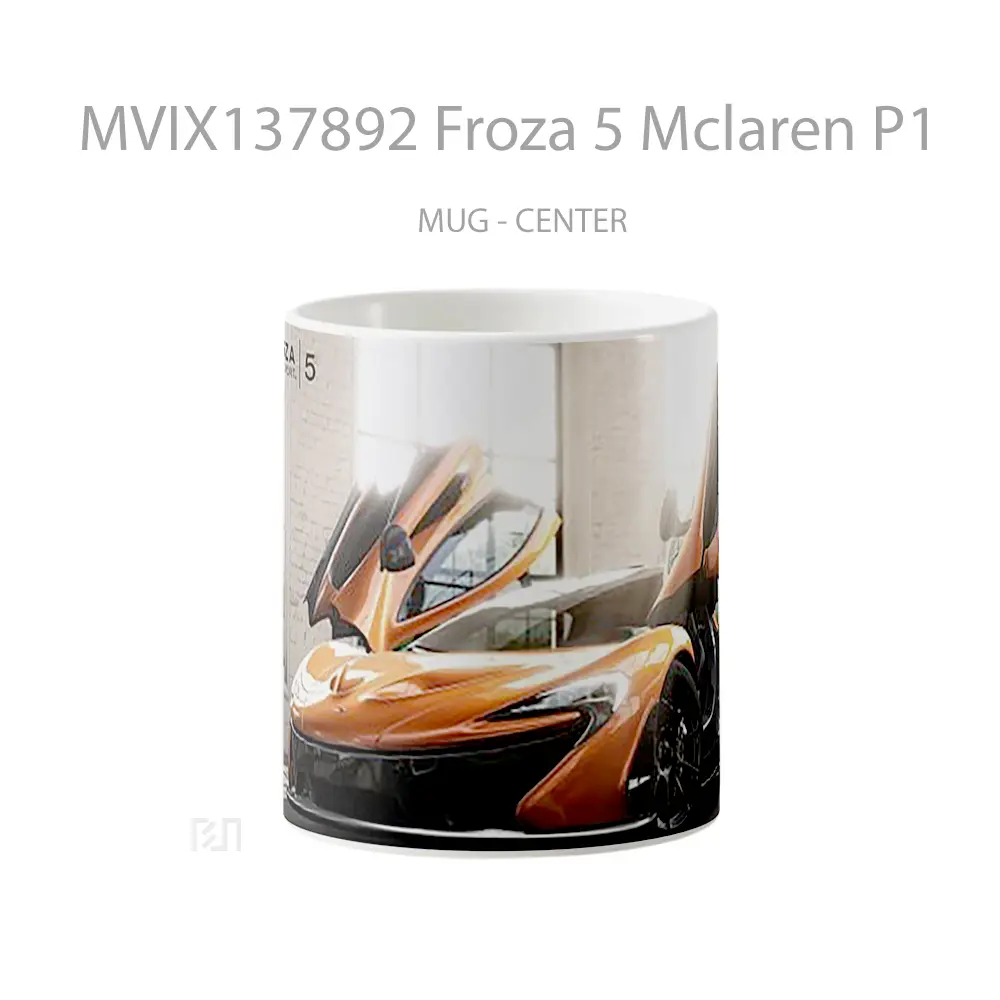 Mug Froza 5 Mclaren P1 Gelas Keramik Unik