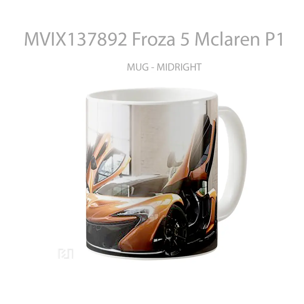 Mug Froza 5 Mclaren P1 Gelas Keramik Unik - All-side / Desain