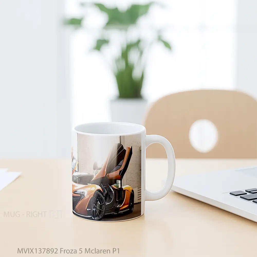 Mug Froza 5 Mclaren P1 Gelas Keramik Unik - All-side / Desain