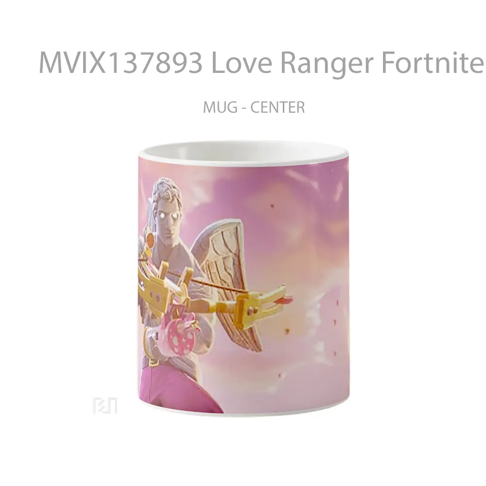 Mug Love Ranger Fortnite Cangkir Gamer