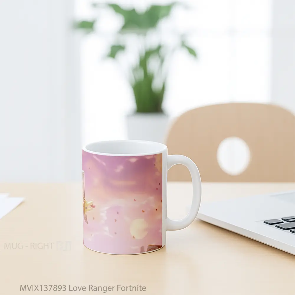 Mug Love Ranger Fortnite Cangkir Gamer - All-side / Desain