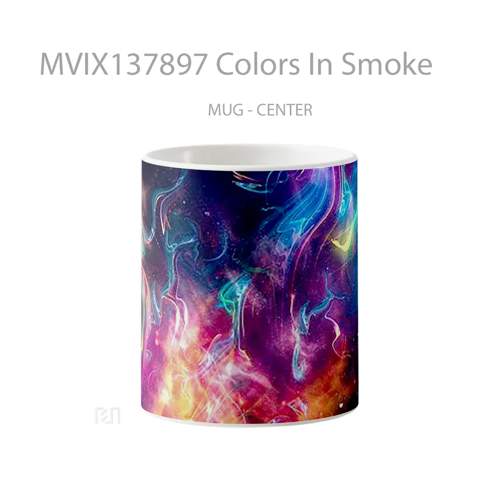 Mug Colors In Smoke Gelas Keramik Unik