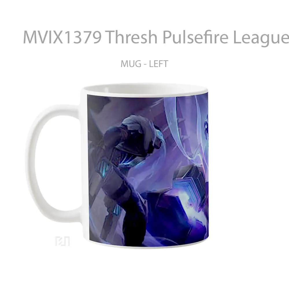 Mug Thresh Pulsefire League Of Legends V1 Cangkir Gamer - All-side / Desain