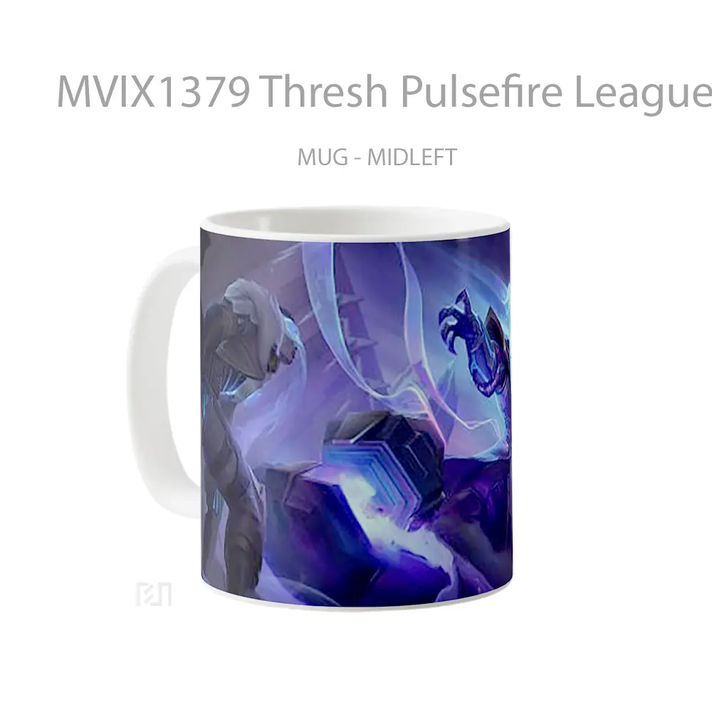 Mug Thresh Pulsefire League Of Legends V1 Cangkir Gamer - All-side / Desain