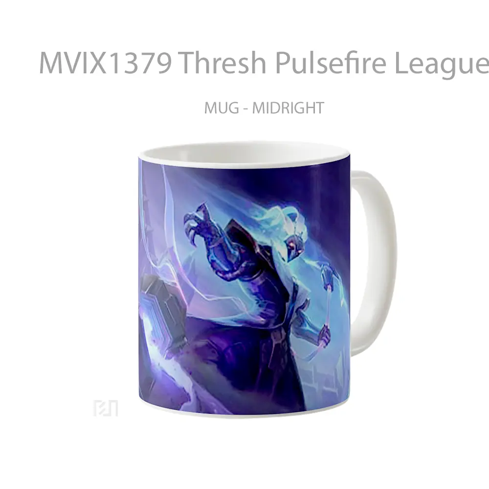 Mug Thresh Pulsefire League Of Legends V1 Cangkir Gamer - All-side / Desain