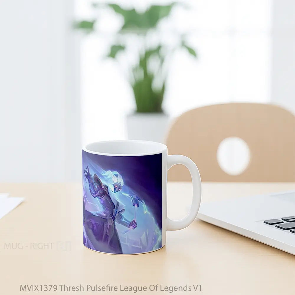Mug Thresh Pulsefire League Of Legends V1 Cangkir Gamer - All-side / Desain