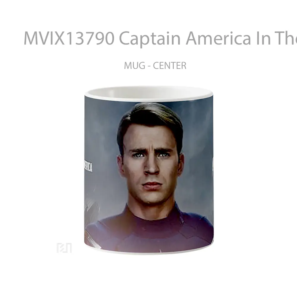 Mug Keramik Premium SNI - Mug Captain America In The Avengers 2 Gelas Superhero